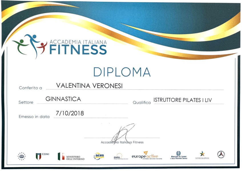 Istruttrice pilates Roma
